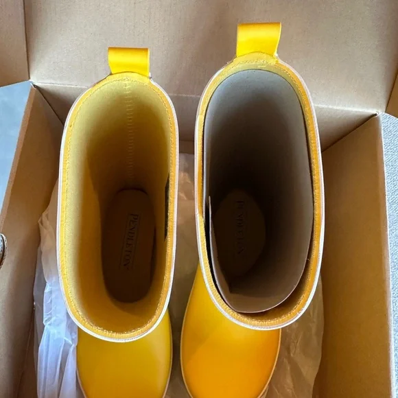 Pendleton Tucson Kids Yellow Patterned Boots - Picture 5 of 7